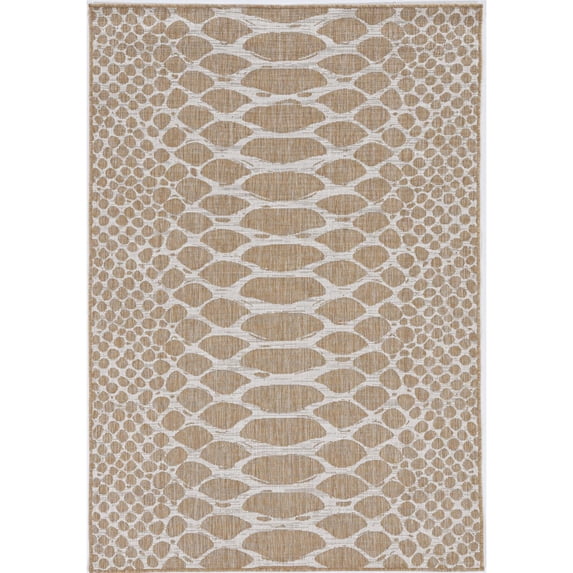 Kas Rugs Provo Abstract Net Indoor / Outdoor Rug