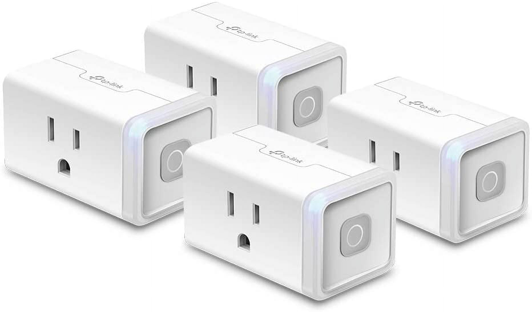 Kasa Smart WiFi Plug Mini 15A 4-Pack EP10P4