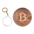 thumbnail image 1 of Kasa Style Cryptocurrency Collectors Edition 40mm Crypto Coin Keychain Capsule Set Bitcoin (Bitcoin Bronze Set), 1 of 8