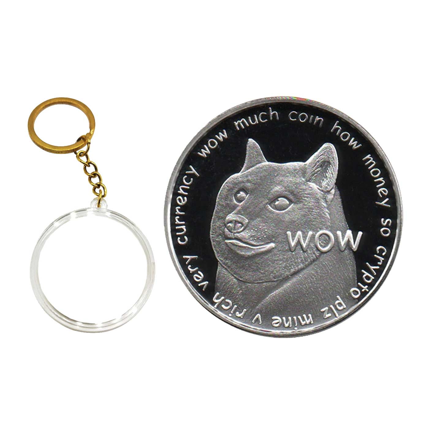 Kasa Style Cryptocurrency Collectors Edition 40mm Crypto Coin Keychain  Capsule Set Bitcoin - Walmart.com