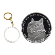 Kasa Style Cryptocurrency Collectors Edition 40mm Crypto Coin Keychain Capsule Set Bitcoin