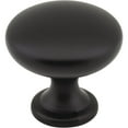 thumbnail image 1 of KasaWare 1-3/16 In. Diameter Zinc Diecast Matte Black Cabinet Knob (4-Pack), 1 of 2