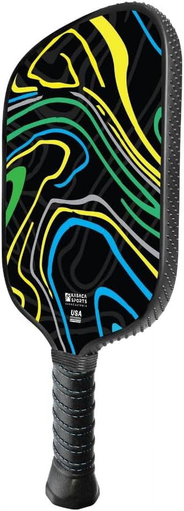 Kasaca Graphite T700 Carbon Fiber Pickleball Paddles, Grained Edge
