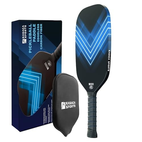 Pickleball Paddles, USAPA Carbon Fiber Pickleball Paddle with Ball Cover