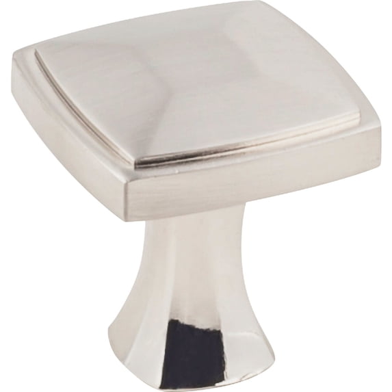 Kasaware K121-10 1-1/16" Square Cabinet Knob - Nickel
