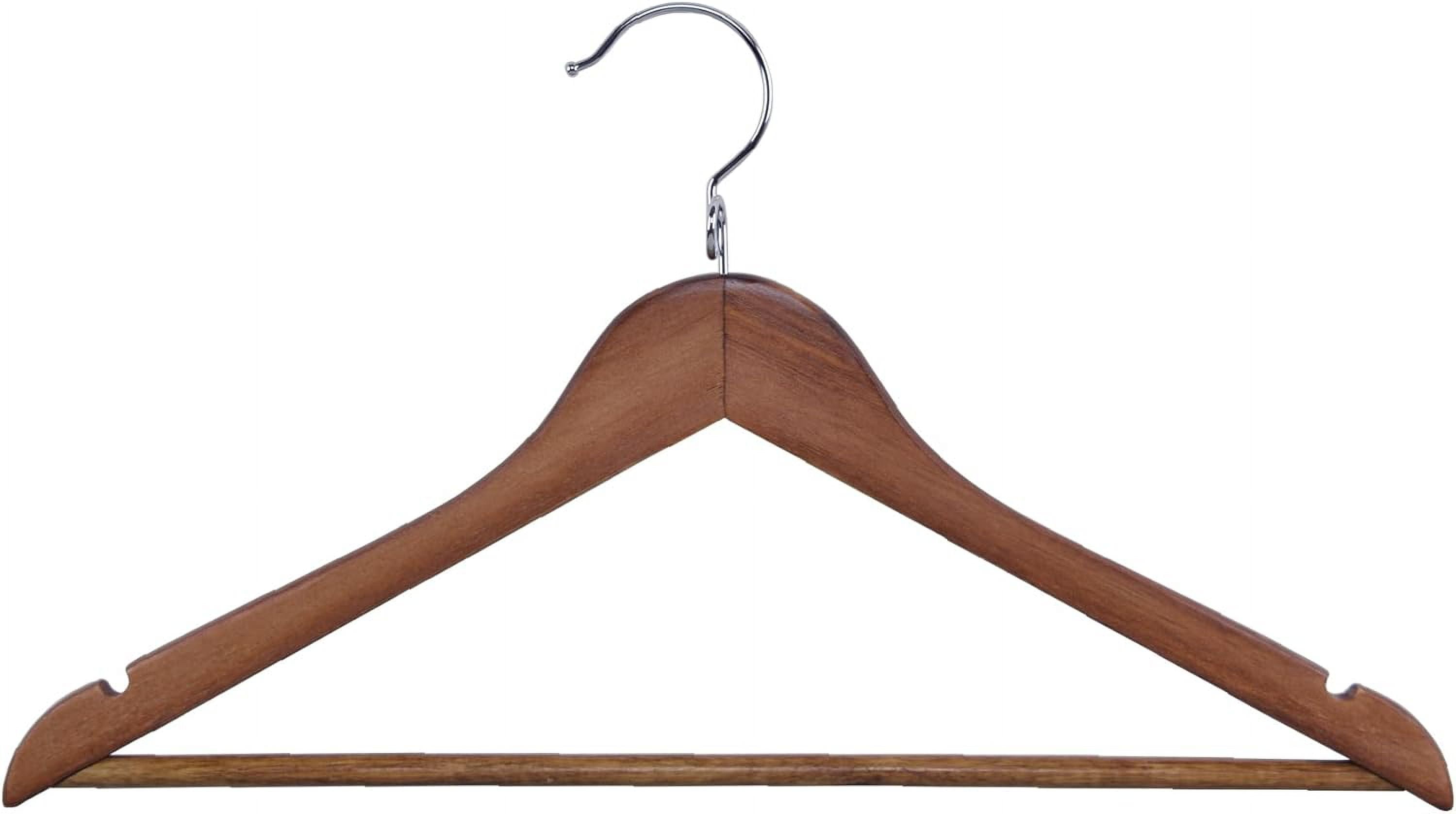Kascade Hangers (Walnut, 50-Pack)