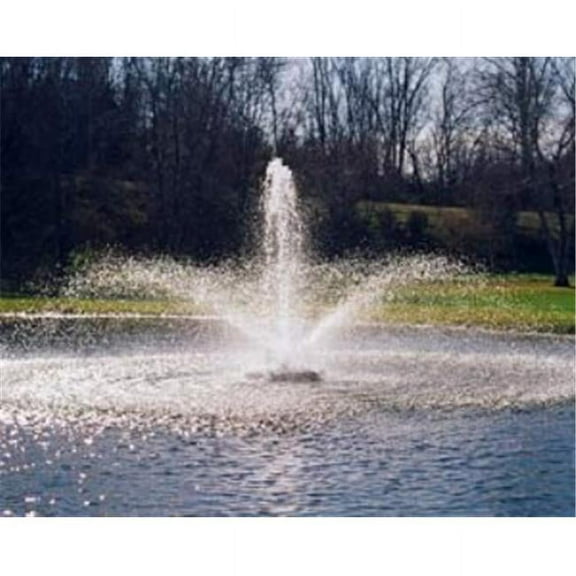 Kasco 3/4 HP J Series Decorative Fountain - 240V with 100 Ft Electric Power Cord | Pond and Lake Fountain | Efficient Pond Aerator Outdoor Fountain
