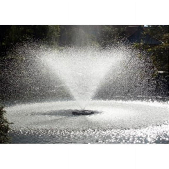 Kasco 3 HP J Series Decorative Fountain - 240V with 400 Ft Electric Power Cord | Pond and Lake Fountain | Efficient Pond Aerator Outdoor Fountain