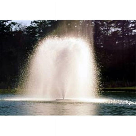 Kasco 5 HP J Series Decorative Fountain - 240V with 150 Ft Electric Power Cord | Pond and Lake Fountain | Efficient Pond Aerator Outdoor Fountain