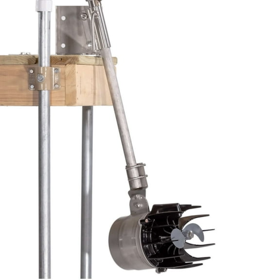 Kasco AquatiClear Water Circulator Pump, 1 HP 240V with 400 ft. Electric Power Cord, Clog-Resistant Water Circulation Pump to Keep Dock, Marina & Shoreline Free