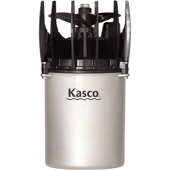 Kasco AquatiClear Water Circulator Pump, 1HP w/150 ft. Power Cord, Clog-Resistant Water Circulation Pump to Keep Dock, Marina & Shoreline Free of Algae & Debris, 240 Volt