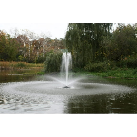 Kasco Decorative Aerating Lake Pond - Aerator | Outdoor Water Fountain with 1HP (4400jf W/ 050ft Cord), Ideal for Backyard Ponds & Waterfalls.