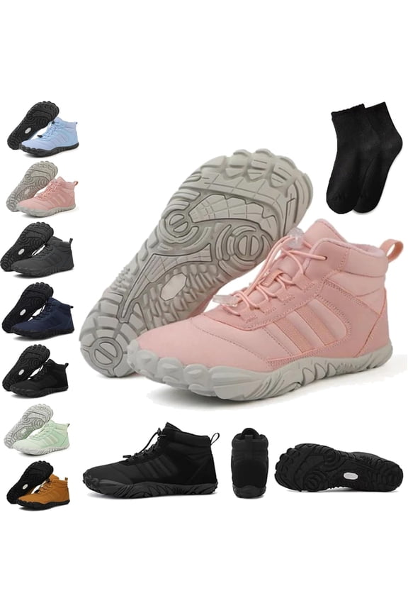 Kasdava Master - Non-Slip & Waterproof Winter Barefoot Shoe, Arch Support, Zero Drop Sole & Wide Toe Box Design for Men Women