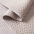 thumbnail image 1 of Kasentex  All Season Plush Poly Velvet Lavish Design Quilt Set Soft and Warm Machine Washable Coverlet Almond Queen, 1 of 5