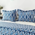 thumbnail image 1 of Kasentex  Quilt Set Bedspread with Chic Geometric Diamond Pattern Design, Microfiber Soft and Warm Bedding with Shams Queen 3 Piece, 1 of 5