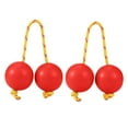 thumbnail image 1 of Kashaka Hand Percussion Instruments ABS Plastic Shakers with Climbing Rope for Rhythm Practice Beginners Music Lovers(Red),Ccwuwei, 1 of 8