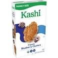 Kashi Blueberry Clusters Cold Breakfast Cereal, Family Size, 21 oz Box