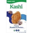 Kashi Blueberry Clusters Cold Breakfast Cereal, Family Size, 21 oz Box