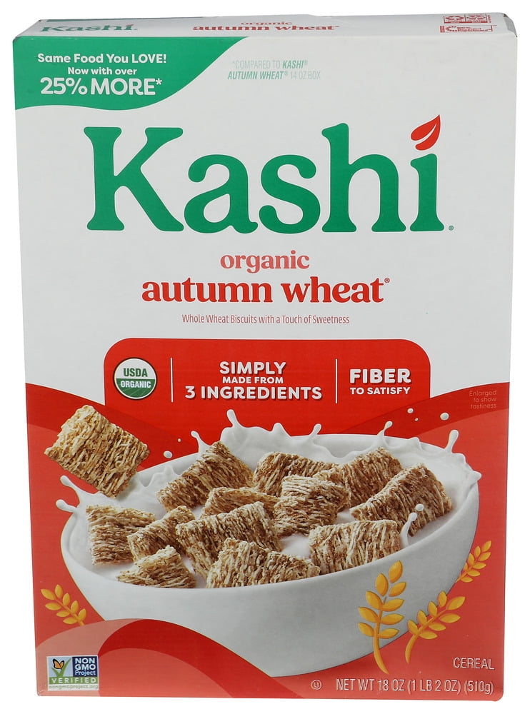 Kashi Cereal Autumn Wheat Organic 18 oz (Pack of 8)
