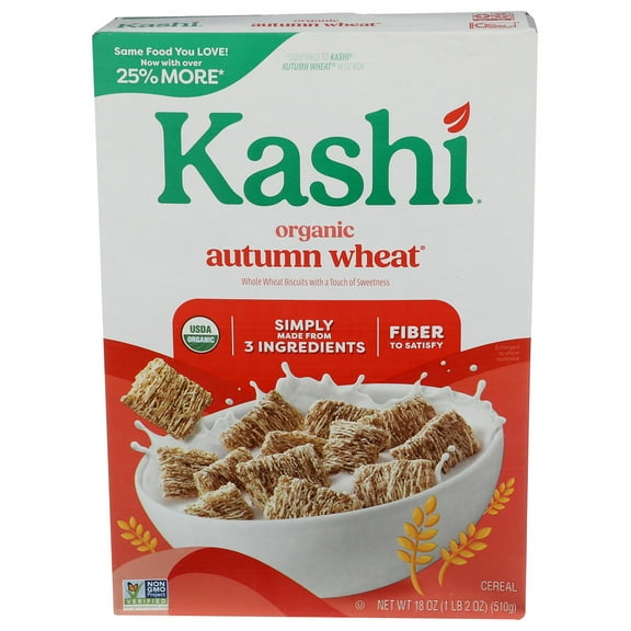 Kashi Cereal Autumn Wheat Organic 18 oz (Pack of 8)