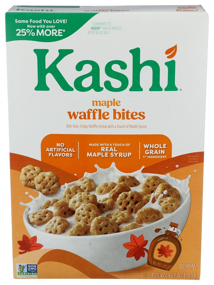Kashi Cereal Maple Waffle Bites 12.7 oz (Pack of 8)