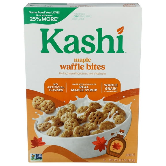 Kashi Cereal Maple Waffle Bites 12.7 oz (Pack of 8)