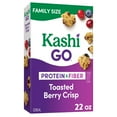 thumbnail image 1 of Kashi GO Breakfast Cereal, Protein Cereal, Family Breakfast, Family Size, Toasted Berry Crisp, 22oz Box (1 Box), 1 of 12