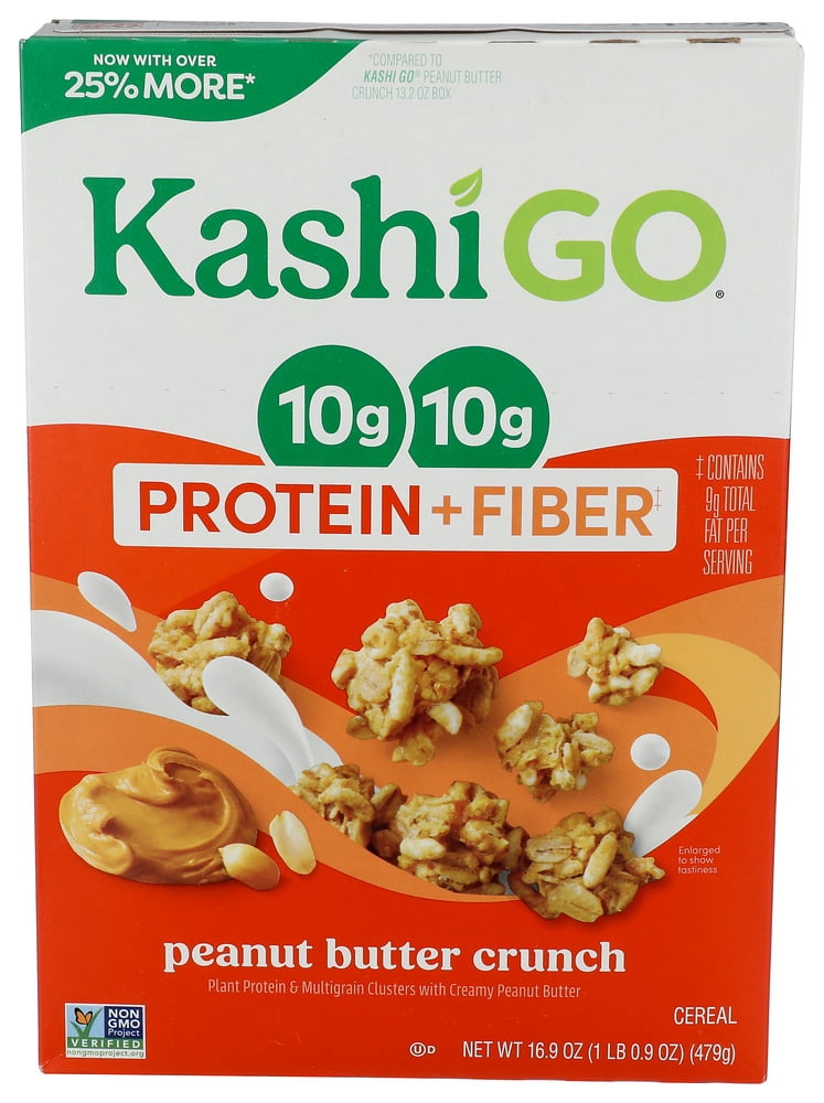 Kashi Go Crunch Peanut Butter Cereal 16.9 oz (Pack of 10)