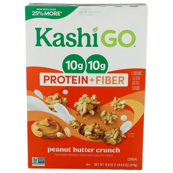 Kashi Go Crunch Peanut Butter Cereal 16.9 oz (Pack of 10)