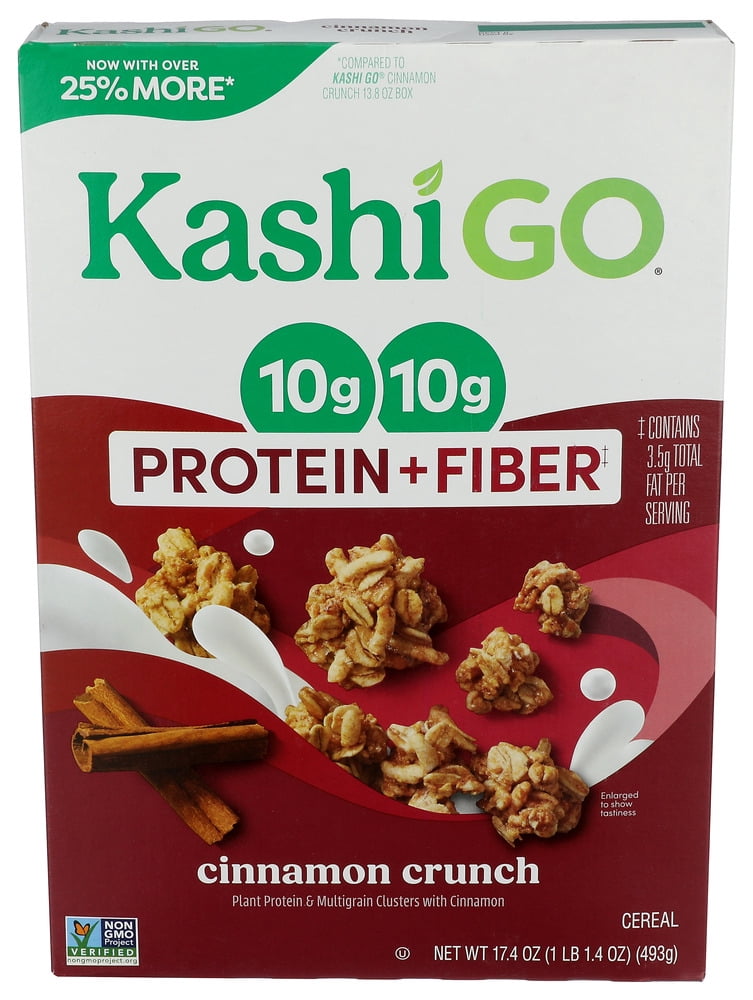 Kashi GoCrunch Cinnamon Cereal 17.4 oz (Pack of 10)
