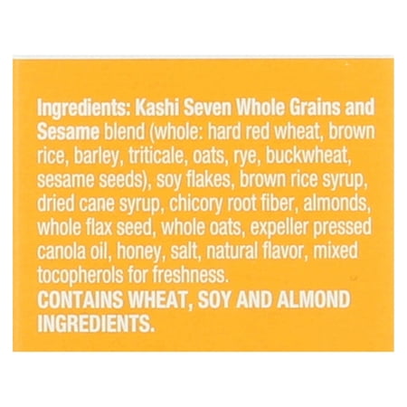 Kashi Golean Crunch Honey Almond Flax Cereal, 14 Ounce -- 12 per case.