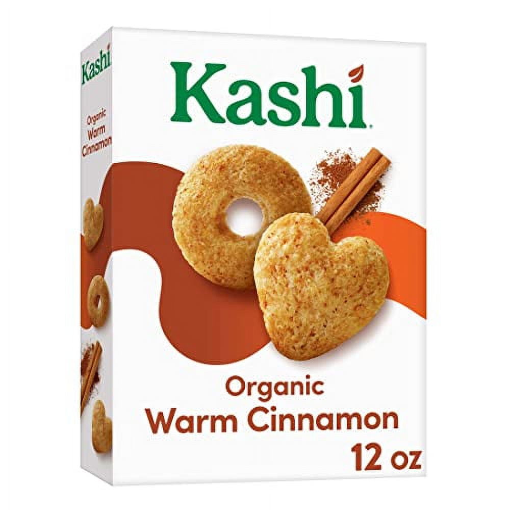 Kashi Hearts and O's Organic Oat Cereal Warm Cinnamon 12 oz
