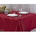 thumbnail image 1 of Kashi Home Glitter Fabric Tablecloth with Decorative Glitter Design for Gathering, Buffet Table, Parties, Holiday Dinner, Wedding & More, 52"X70", Red, 1 of 3
