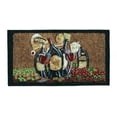 thumbnail image 1 of Kashi Home Kitchen Rug, Area Rug, Mat, Beautiful Print Non-Skid Latex Back Bending Wine 18x30 Rectangle, 1 of 4