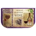thumbnail image 1 of Kashi Home Kitchen Rug, Area Rug, Mat, Beautiful Print Non-Skid Latex Back Bordeaux Wine 18x30 D Shape, 1 of 5