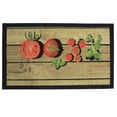 thumbnail image 1 of Kashi Home Kitchen Rug, Area Rug, Mat, Beautiful Print Non-Skid Latex Back Fresh Tomato 18x30 Rectangle, 1 of 3