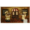 thumbnail image 1 of Kashi Home Kitchen Rug, Printed Area Rug, Durable Floor, Door Mat, Farmhouse Non-Slip Carpet Latex Backing Beautiful Design, Chef 20x40 Rectangle, 1 of 3