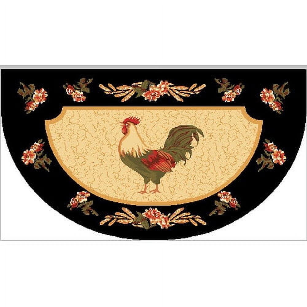 Kashi Home Kitchen Rug, Printed Area Rug, Durable Floor, Door Mat