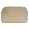 thumbnail image 1 of Kashi Home Soft Plush Memory Foam Non-Slip Backing Kitchen Rug Mat, 18x30 Inch D-Shape Slice Kitchen Floor Mat, Beige, 1 of 3