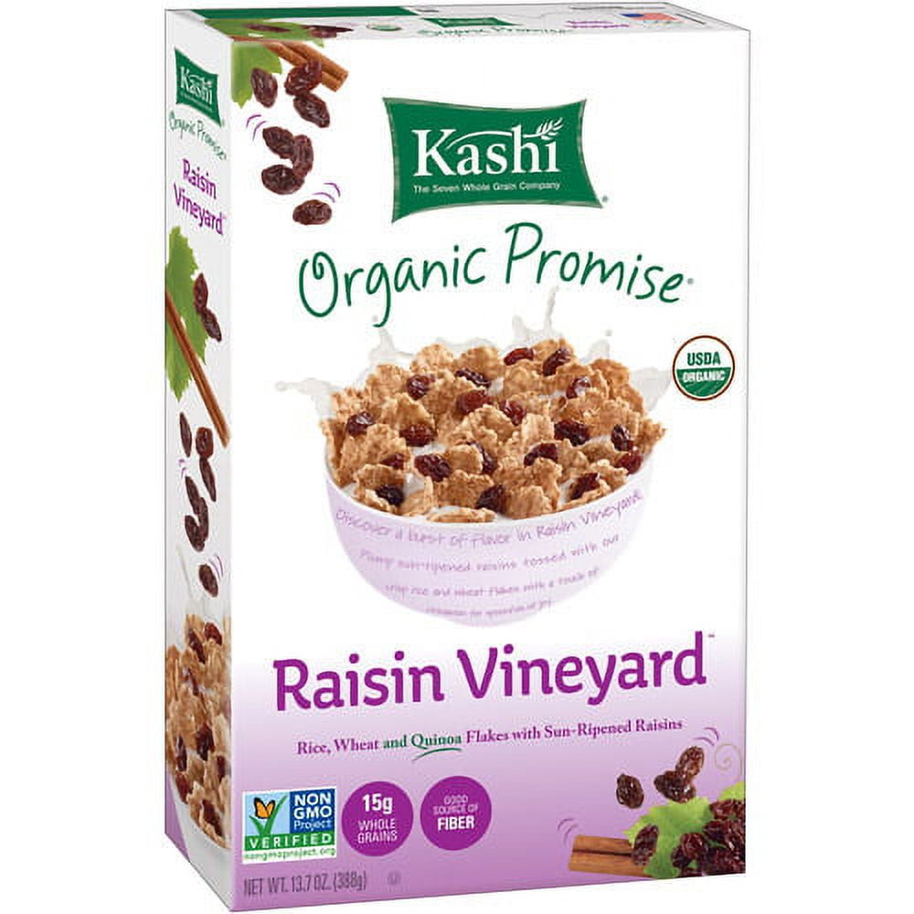 Kashi Organic Promise Raisin Vineyard Cereal, 13.7 oz