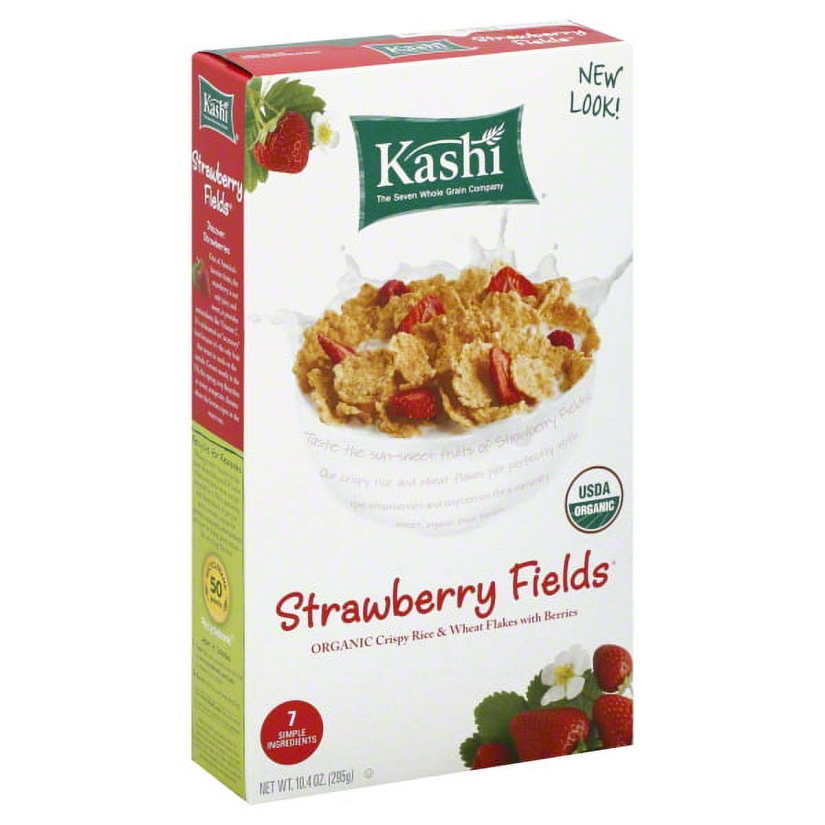 Kashi Organic Promise Strawberry Fields Cereal, 10.4Ounce Boxes (Pack