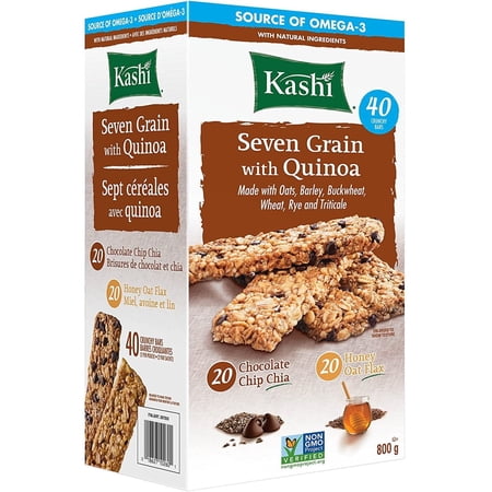 Kashi Seven Grain with Quinoa Bars - 40-Count [Snacks & Sundries]