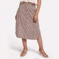 thumbnail image 1 of Kashish Dabu Block Printed Cotton Midi Skirt, 1 of 5