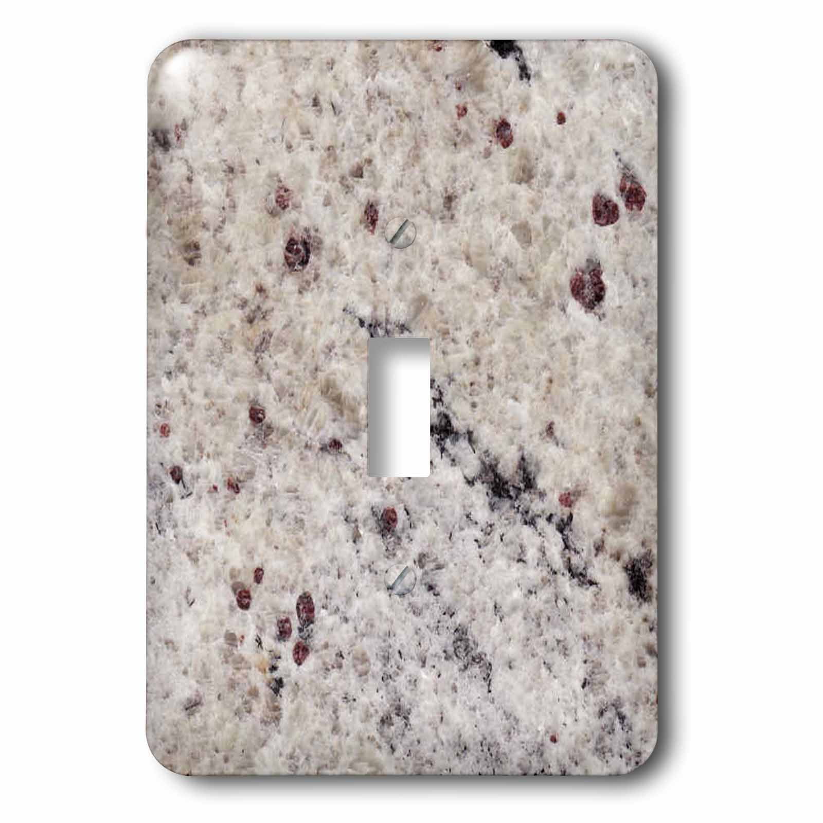 Kashmere White granite print single toggle switch lsp-97958-1 - Walmart.com