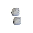 thumbnail image 1 of Kashmir Baby Charcoal Bamboo One Size Pocket Cloth Diapers 2 Pack. Snap Closure. “Marshmellow”, 1 of 2