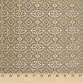 thumbnail image 1 of Kashmir Geometric Extra Wide Brocade Upholstery Jacquard Polyester 114” Fabric By The Yard – Gold / Grey, 1 of 1