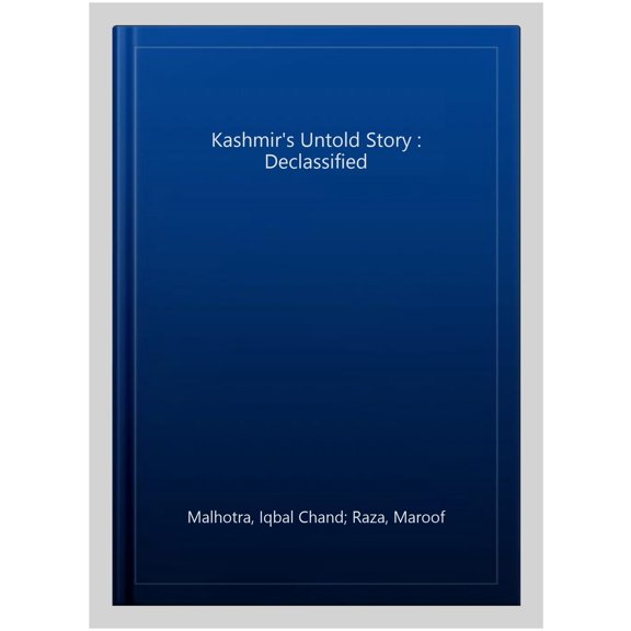 Kashmir'S Untold Story