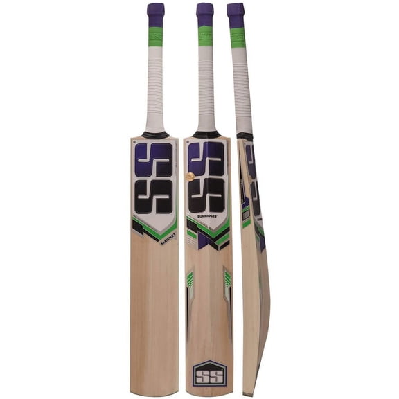 Kashmir Willow Leather Ball Cricket Bat, Exclusive Cricket Bat for Adult Full Size with Full Protection Cover (Magnet)