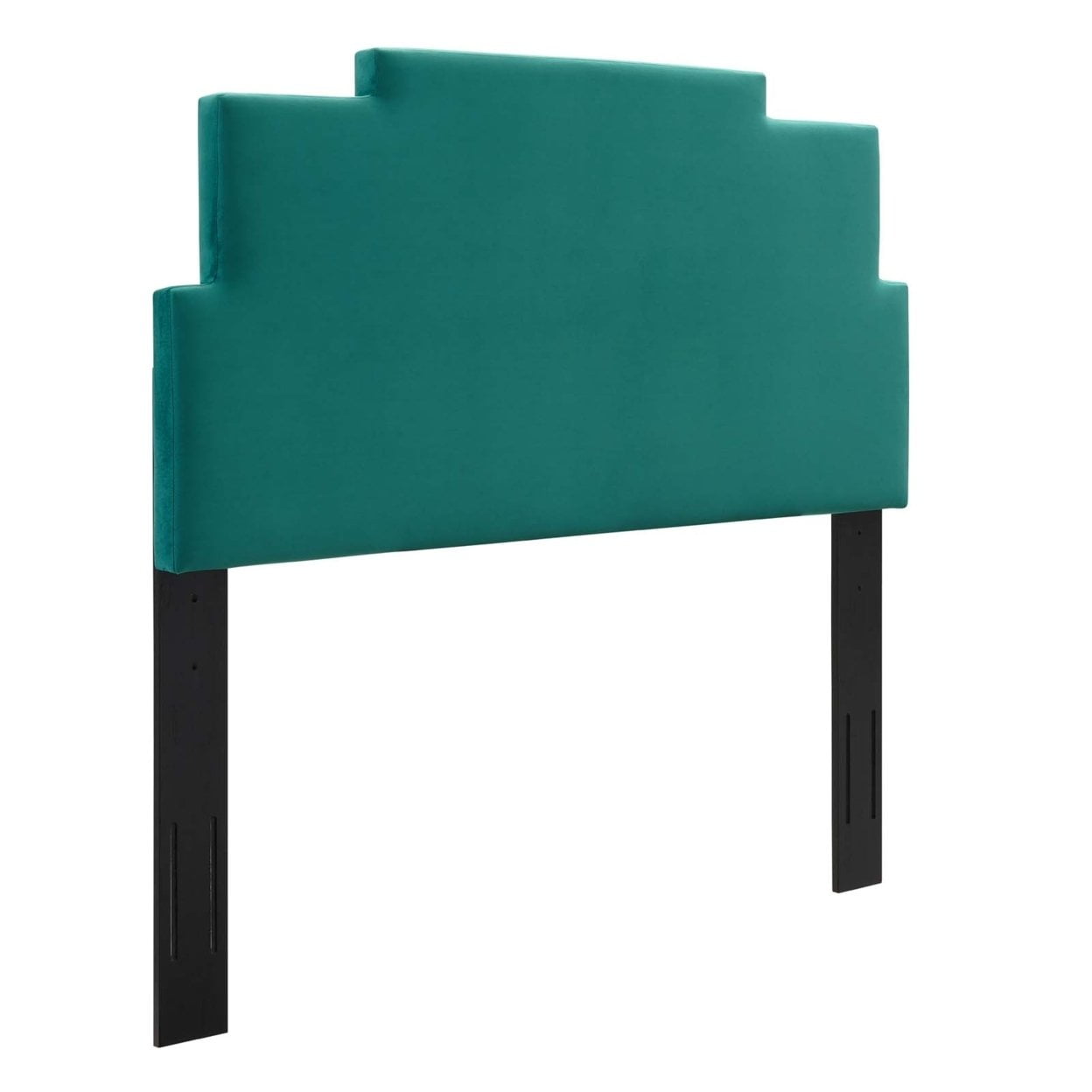 Kasia Performance Velvet Twin Headboard Teal