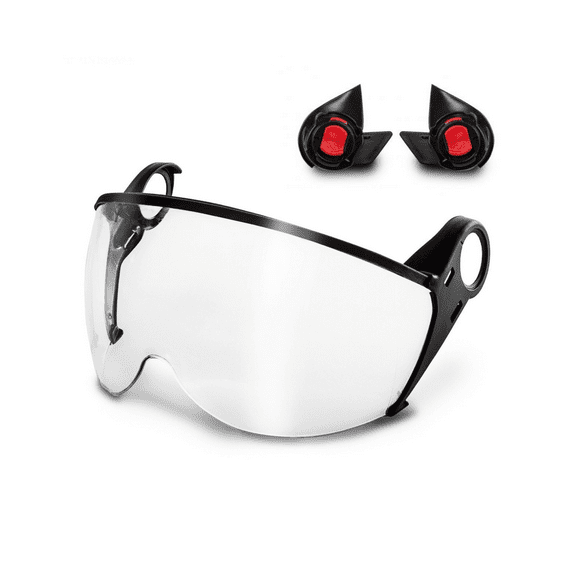 Kask Half-Face Visor Kit - Silver Mirror